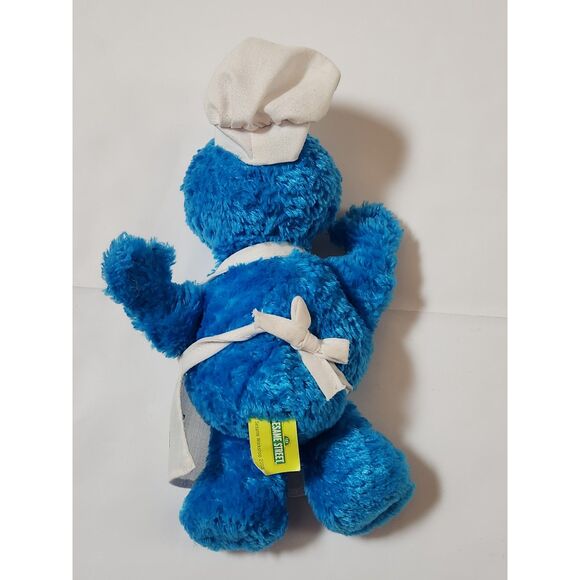 Sesame Street Bakery Cookie Monster 2002 bean bottom stuffed - Picture 3 of 6